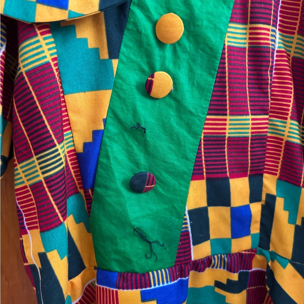 Colorful Patchwork Dress - Picture 2 of 3